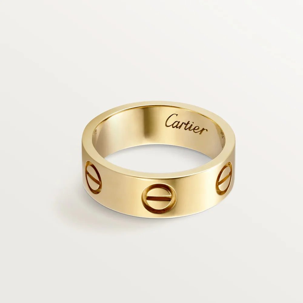 Love Ring, Classic Model, Yellow Gold