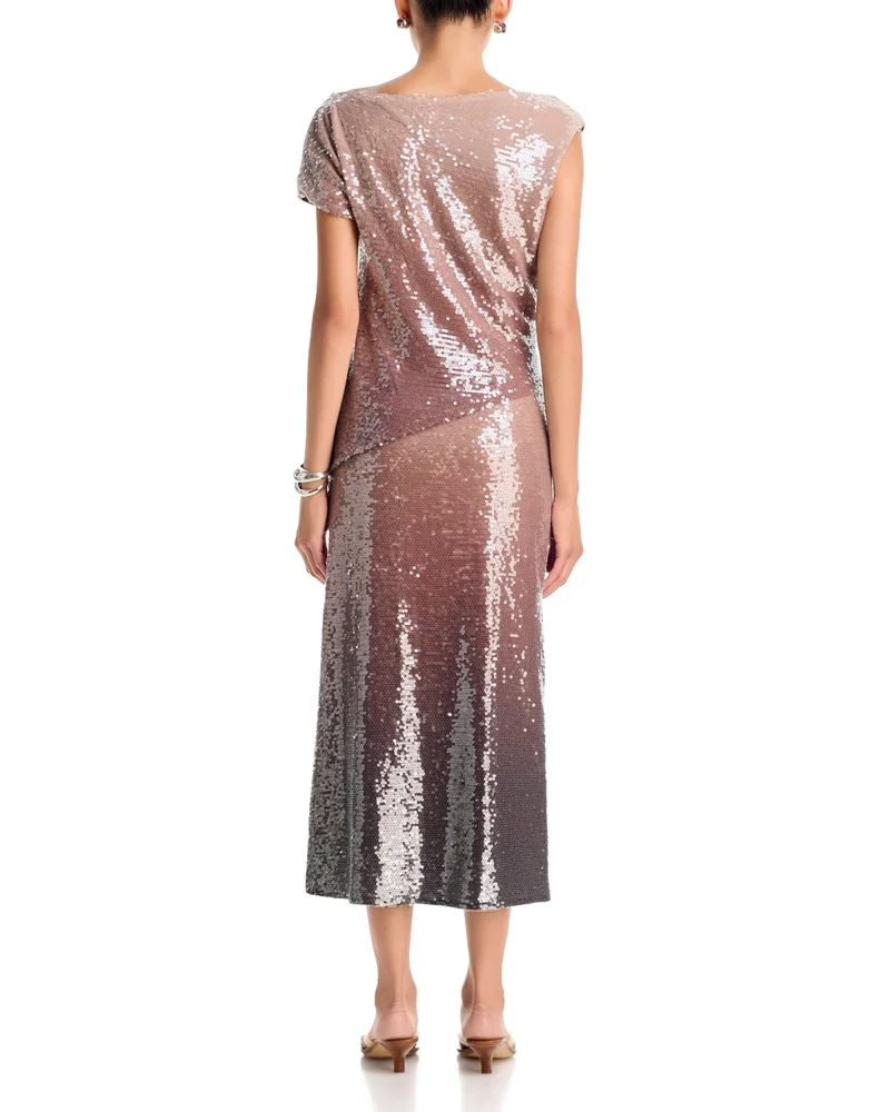 Mirage Sequin Midi Skirt