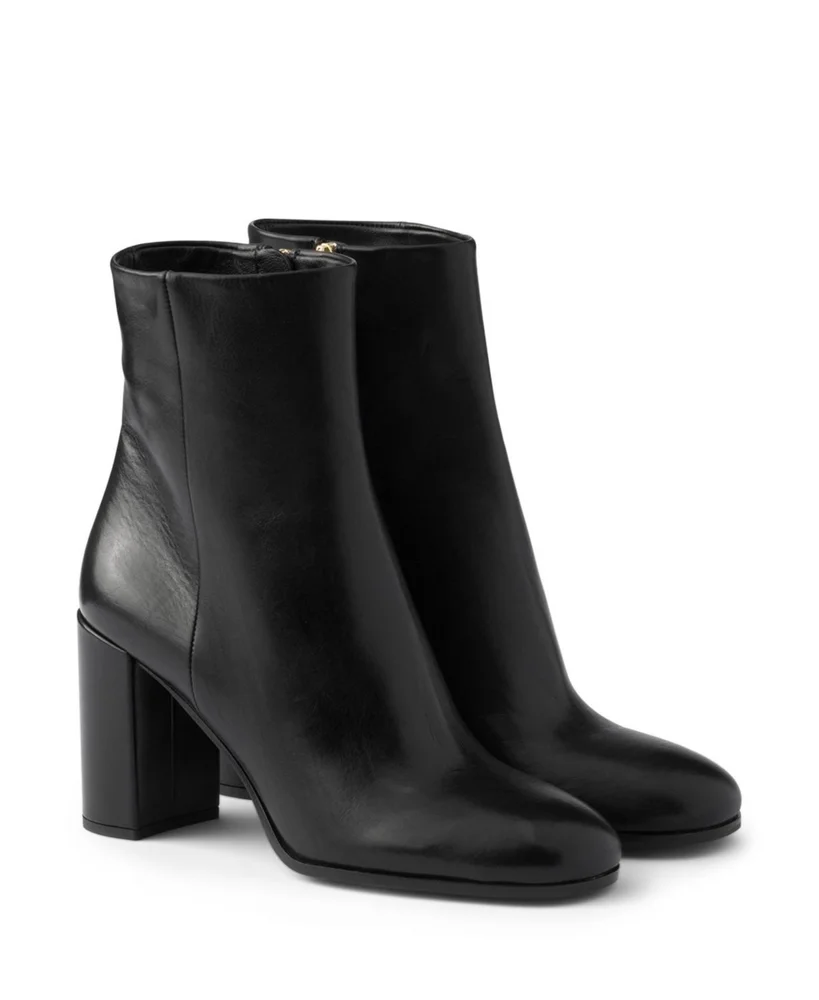 Leather Ankle Boots