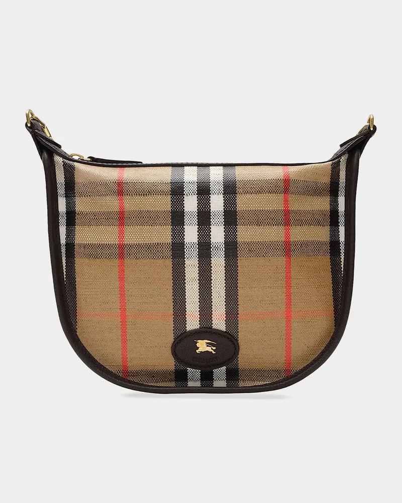 Highlands Coated Check Shoulder Bag