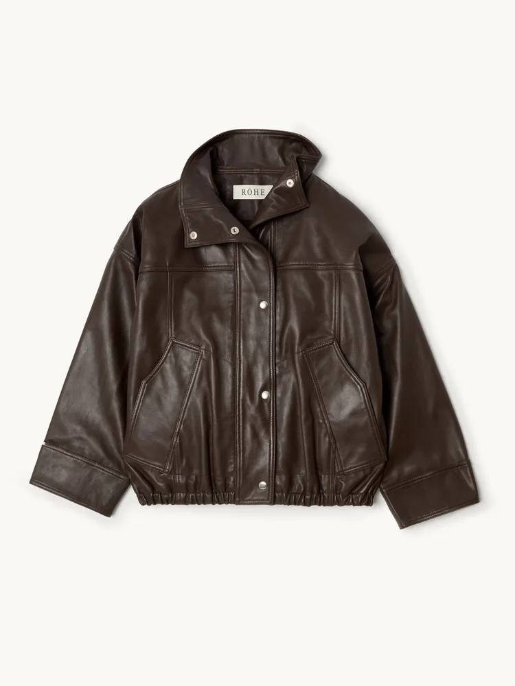 Reinvented leather jacket