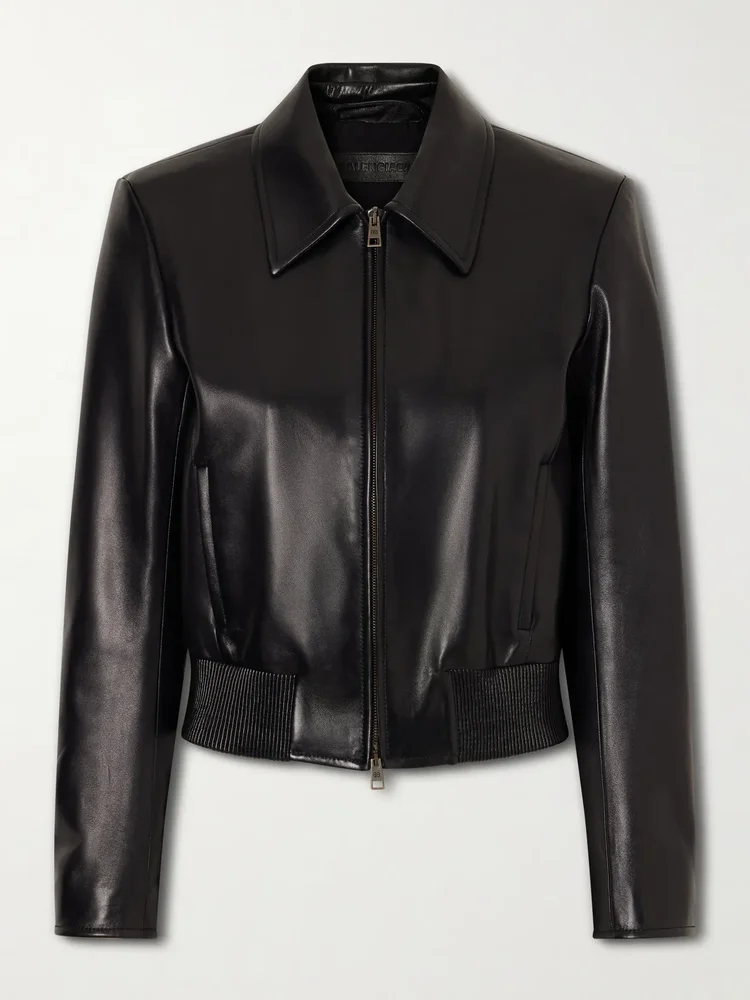 Leather jacket