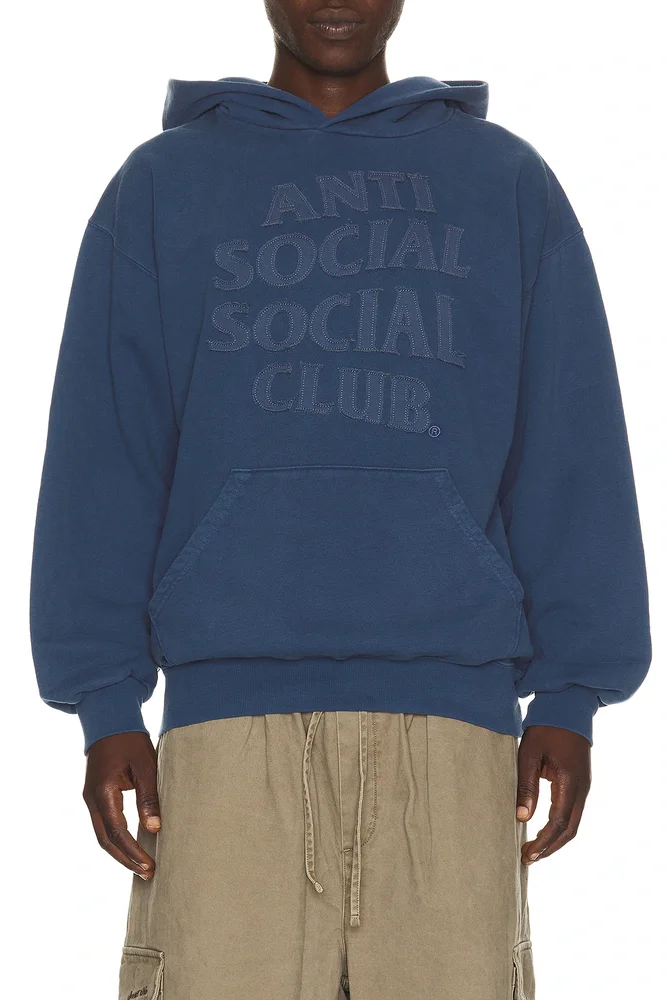 Toned Down Applique Hoodie