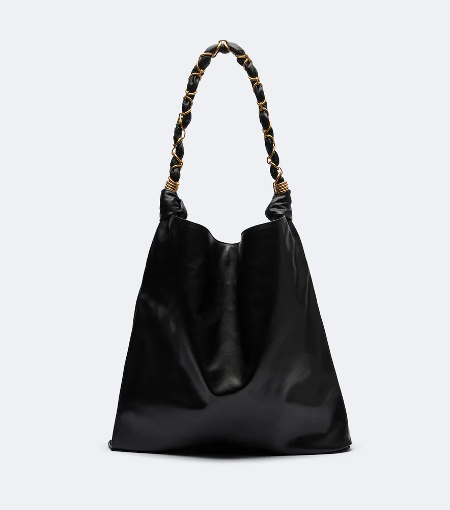 Amalia leather shoulder bag