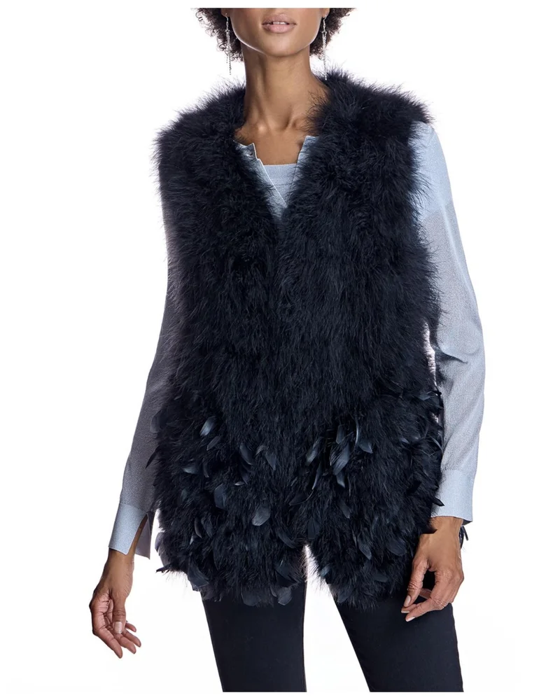 Feather Vest