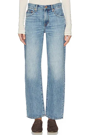 Lexi Mid Rise Bowed Straight Jean - Artisan