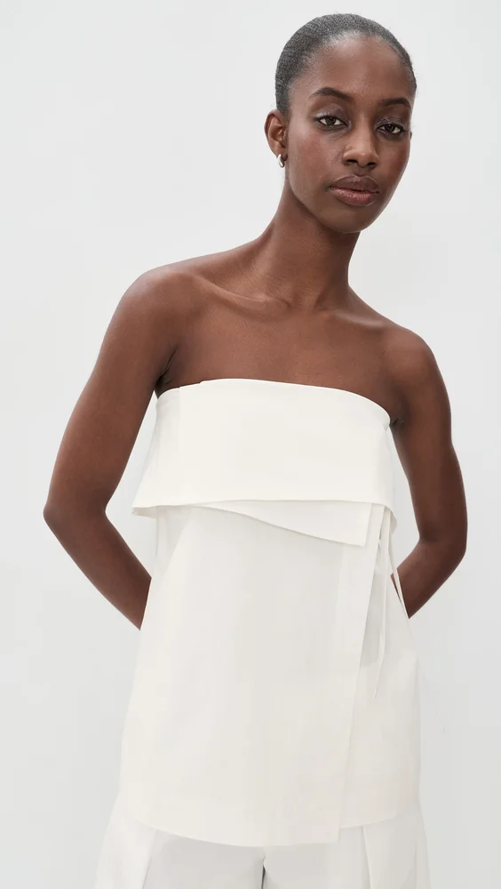 Strapless Wrap Top
