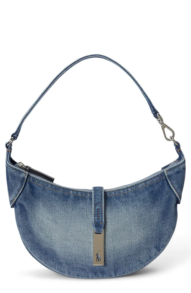 Mini Polo ID Denim Shoulder Bag