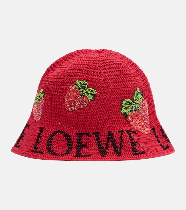 Paula's Ibiza crochet cotton bucket hat