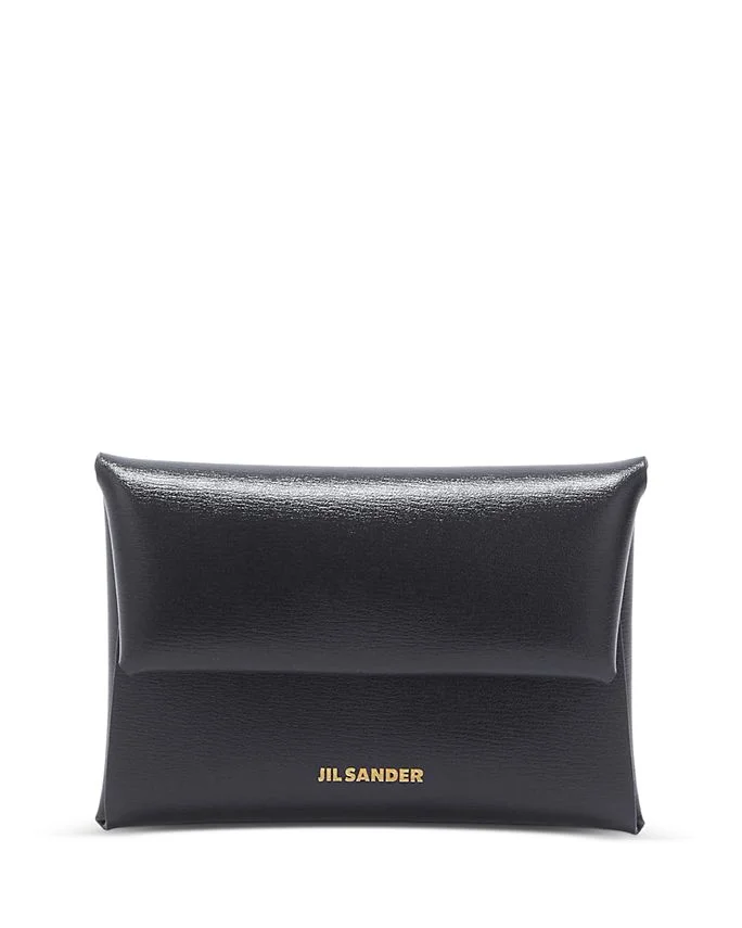 Leather Envelope Snap Wallet
