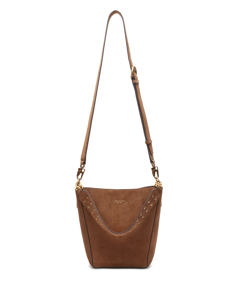 Parker Medium Suede Bucket Bag