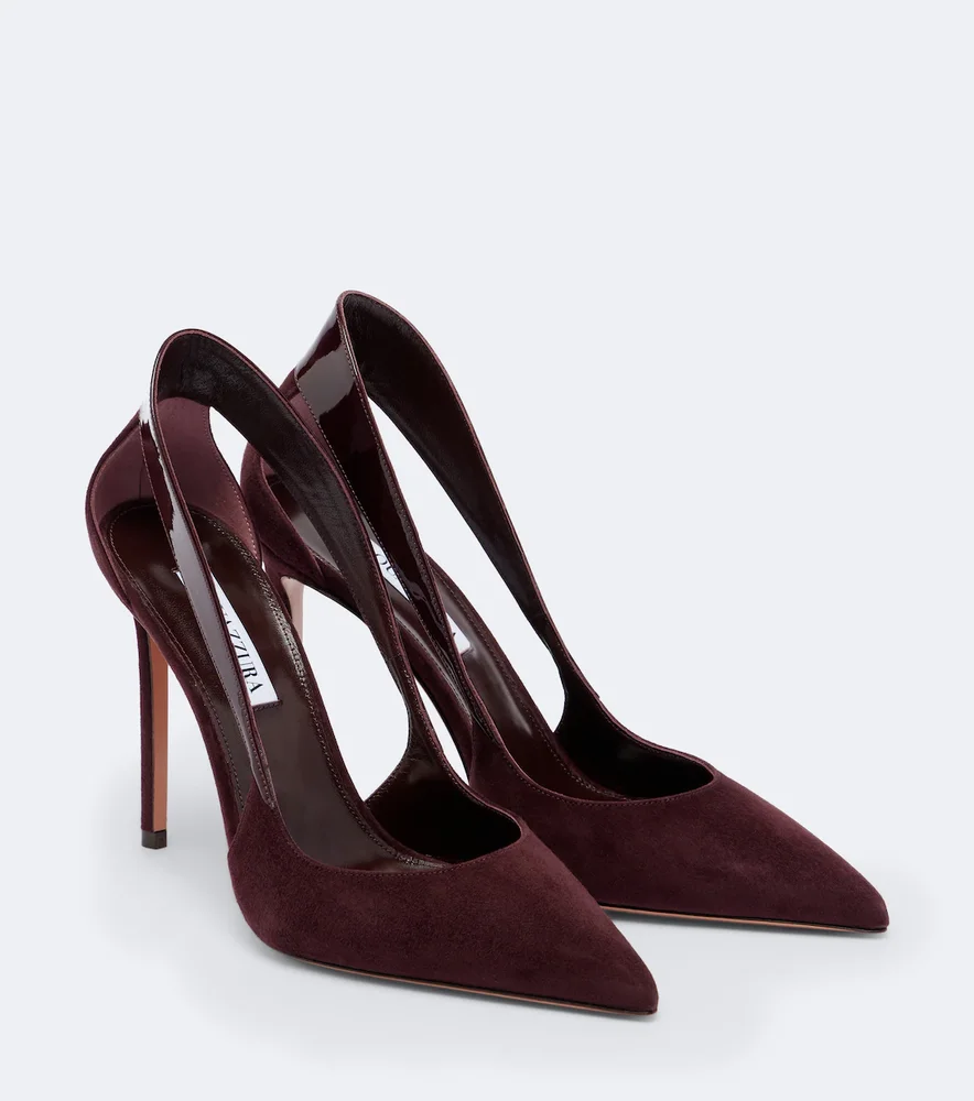 Dangerous Liaisons suede pumps