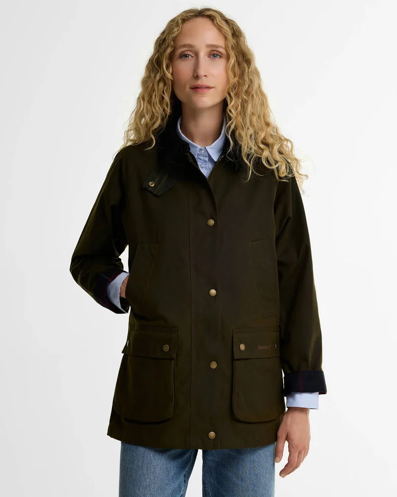 Acorn Waxed Jacket (Olive)