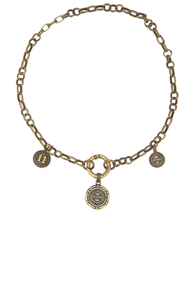 Reversible Coin Necklace