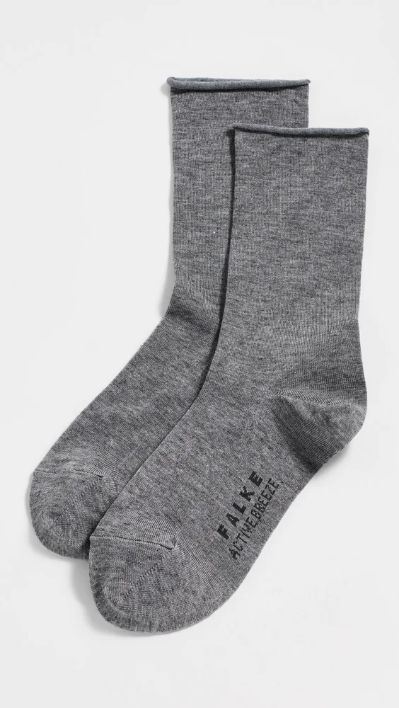 Active Breeze Roll Top Socks