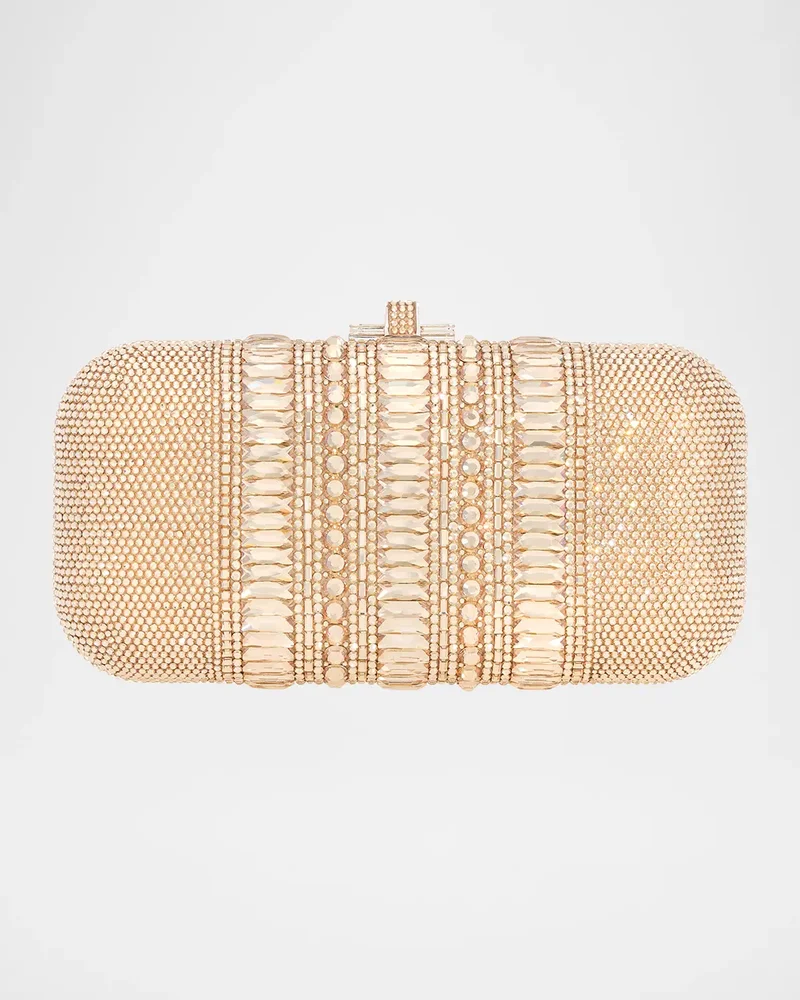 Long Slide Crystal Clutch Bag