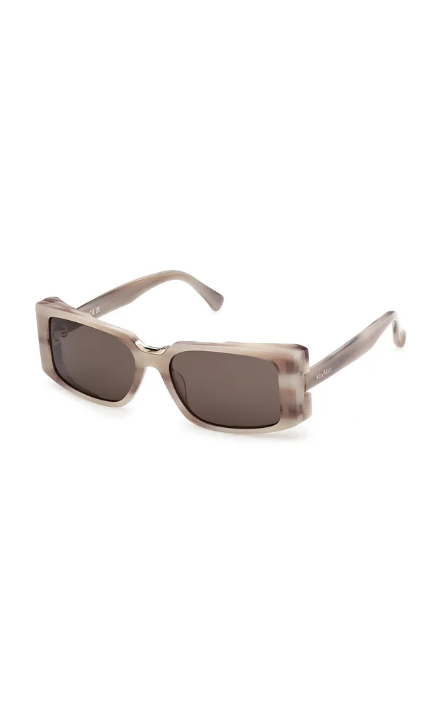 Square-Frame Acetate Sunglasses