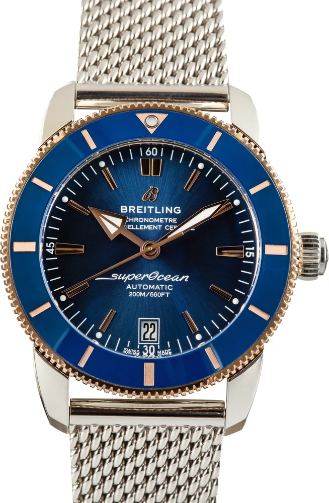 Pre-Owned Superocean Heritage B20 Automatic 42 Blue Dial