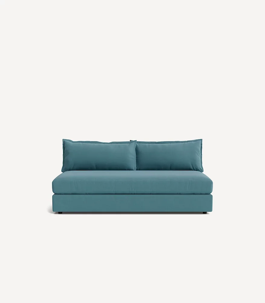 Denver Modular Armless Loveseat