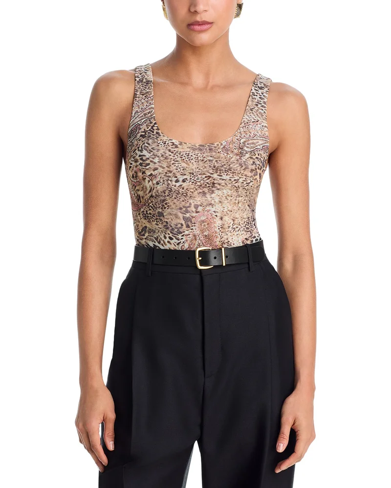 Kalea Scoop Neck Tank Bodysuit