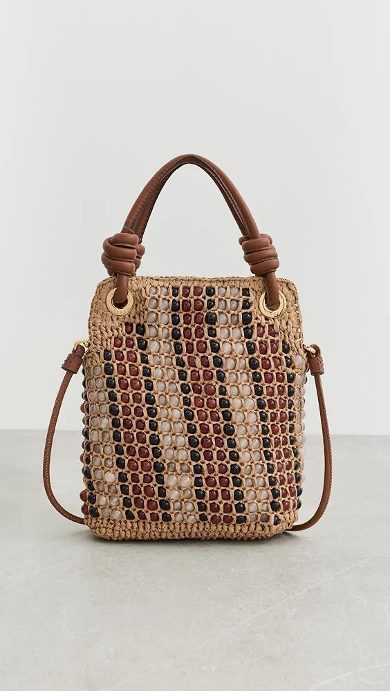 Small Beaded Slouch Bag