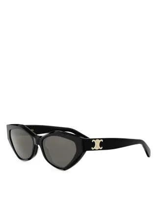 Triomphe Cat Eye Sunglasses, 56mm