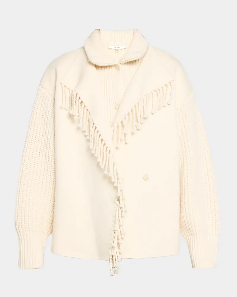 The Fringe Wool Coat