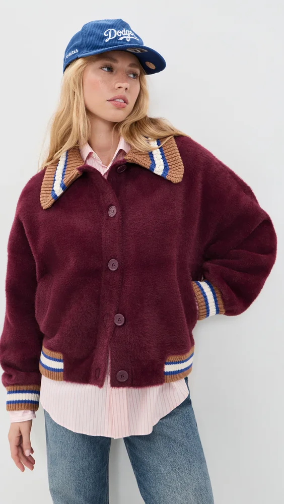 Kamore Knit Jacket with Collar