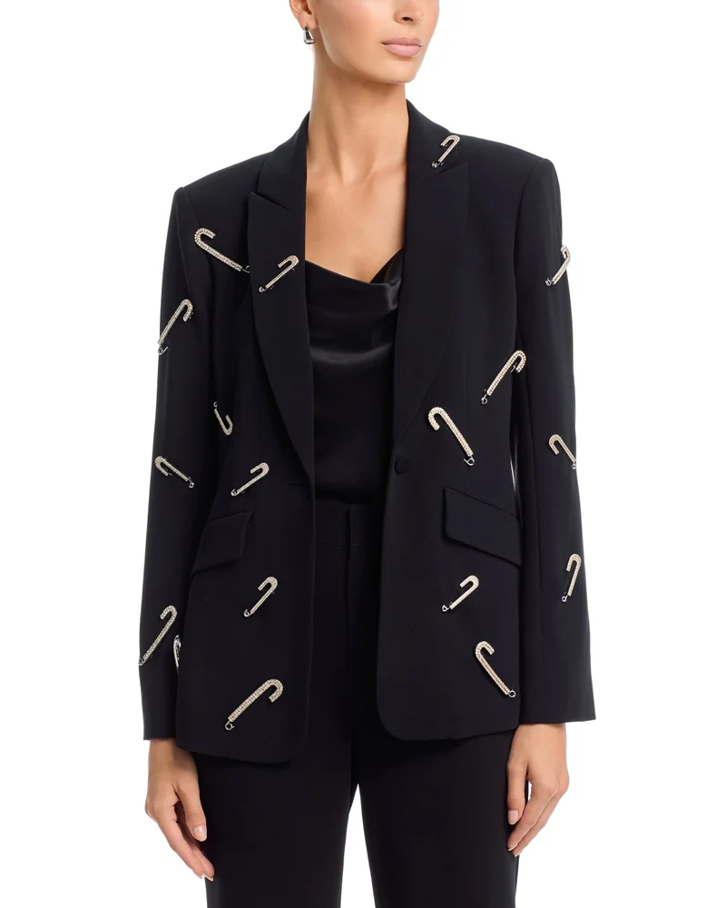 All Over Safety Pin Charlee Blazer - Exclusive