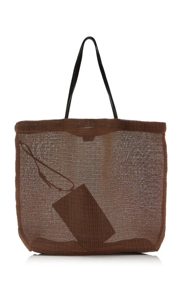Barn Oversized Mesh Tote Bag