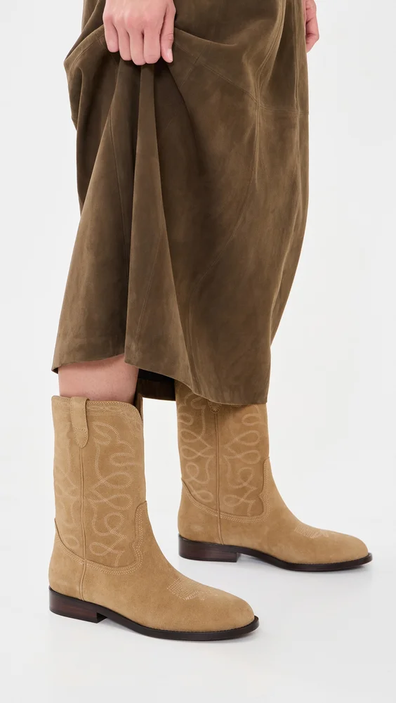 Jett Western Calf Boots