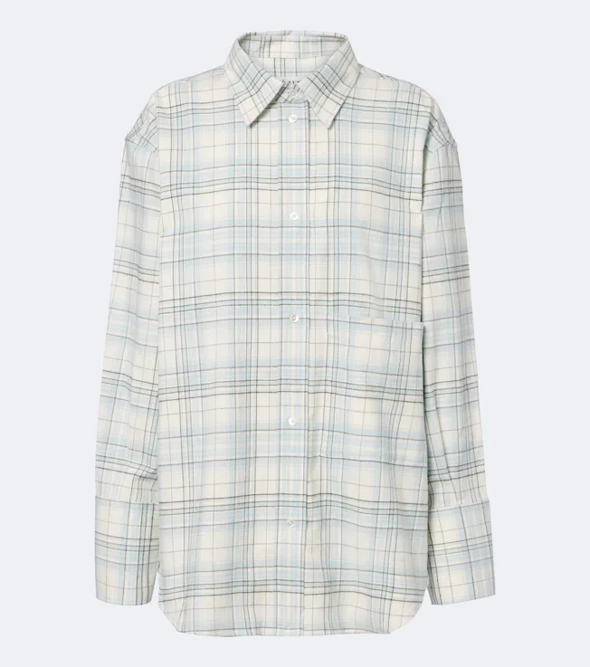 Checked cotton shirt