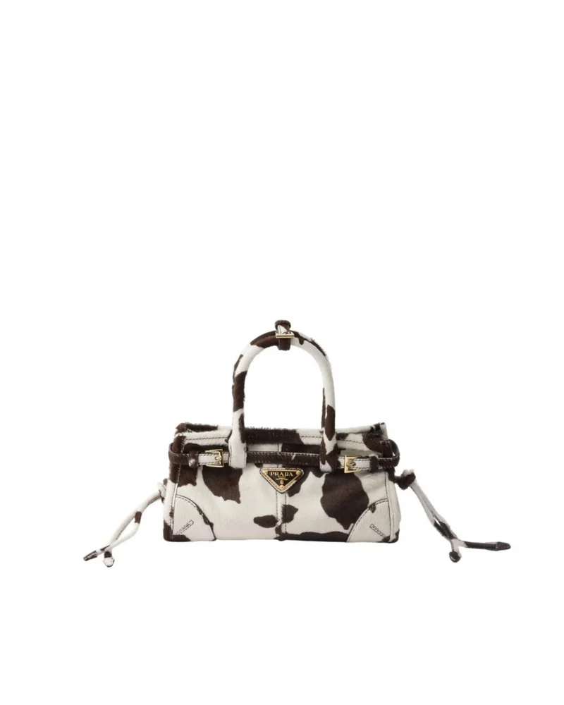 Bonnie Mini Printed Leather Handbag