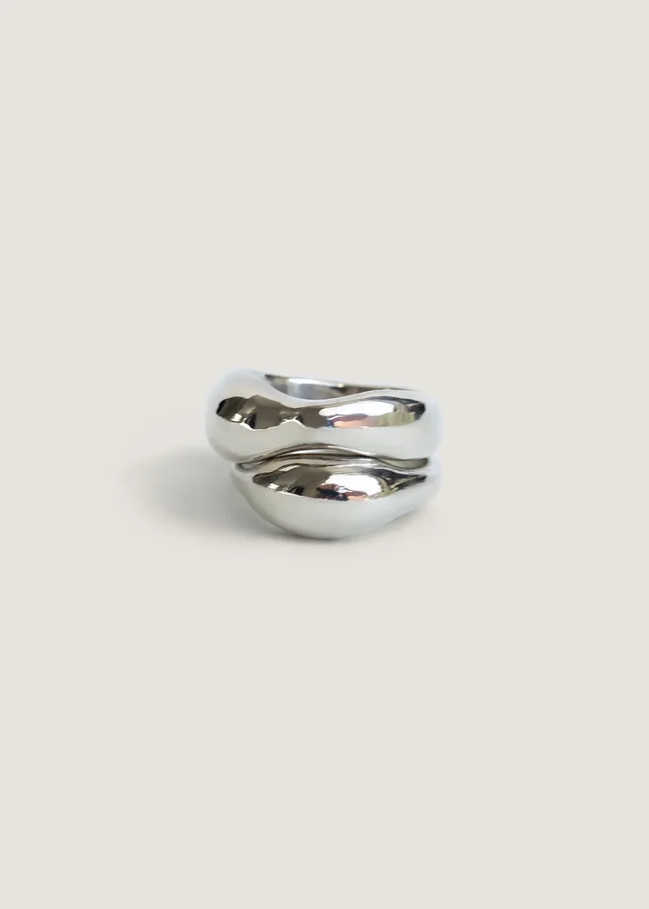 Hera Sculptural Ring Stack