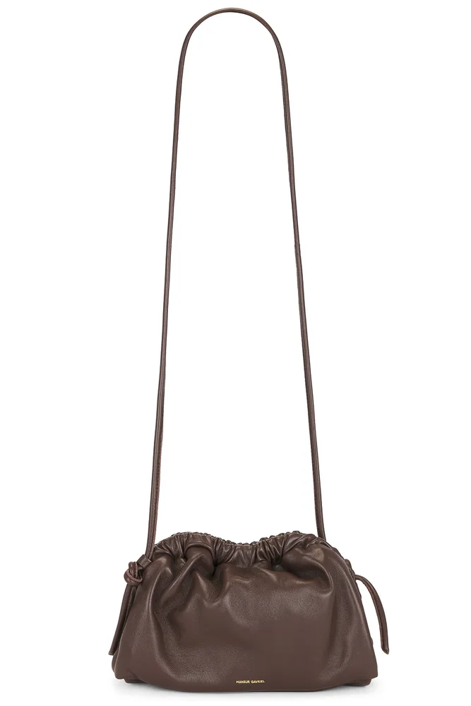 Mini Raffia Cloud Clutch