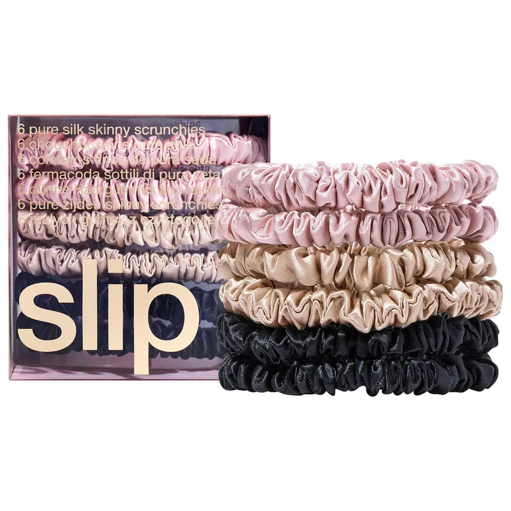 Slipsilk Small Scrunchies 6 Pack