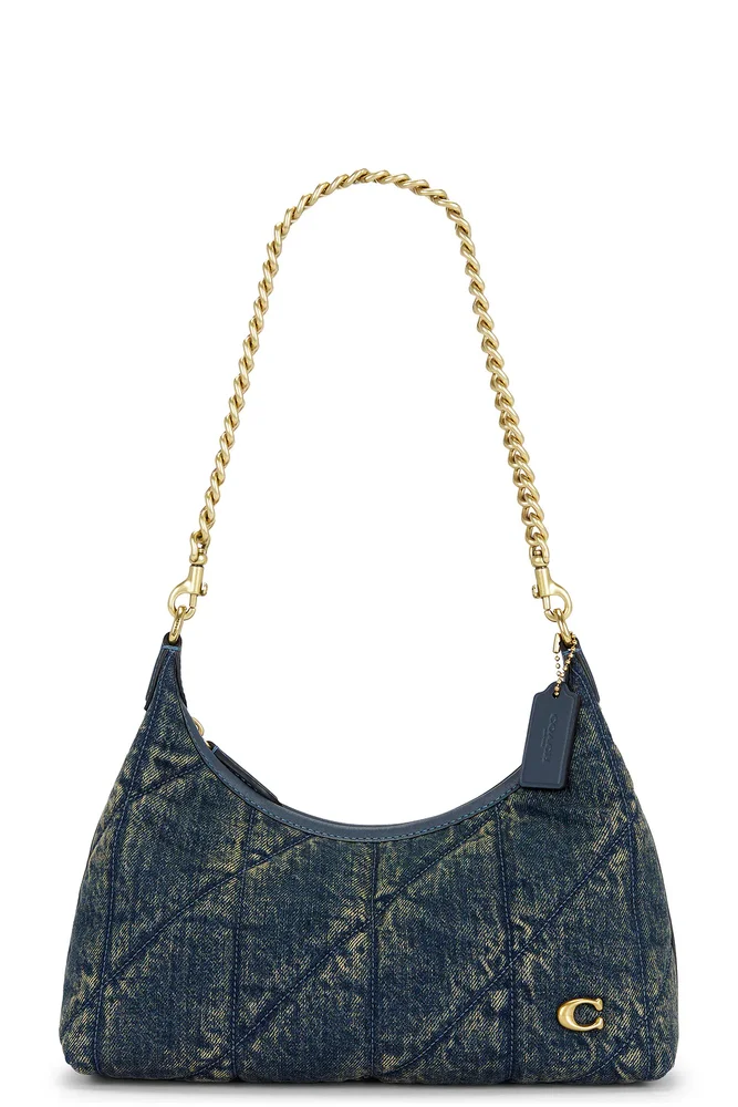 Soft Quilted Loved Denim Juliet 25 Shoulder Bag