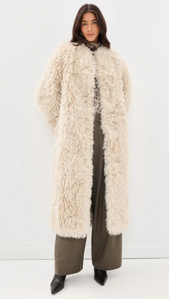Carolina Faux Fur Coat