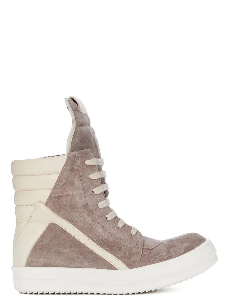 Geobasket High-Top Sneakers (Rose/Milk/Milk)