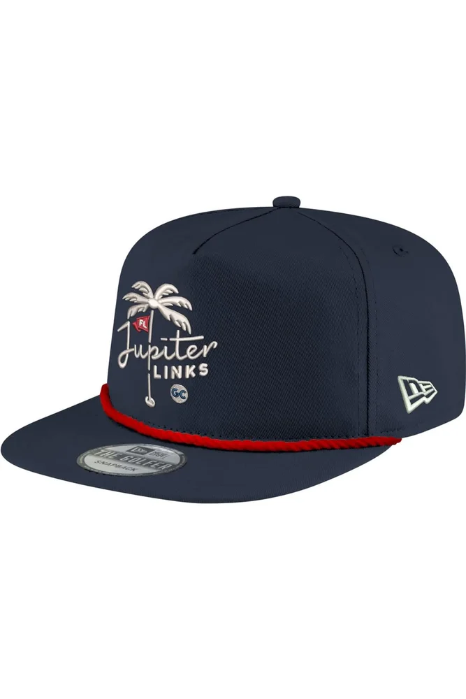 Navy Jupiter Links Golf Club Adjustable Golfer Hat