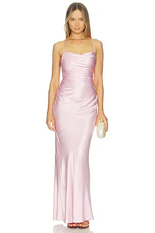 La Lune Lace Maxi Dress
