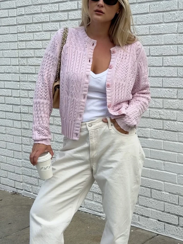 Cottage Cardigan Lilac