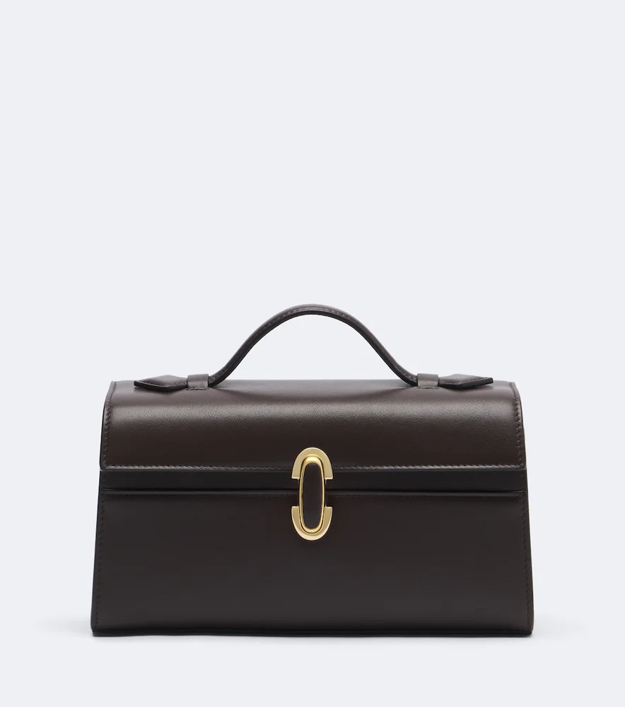 Symmetry Pochette Small leather top-handle bag