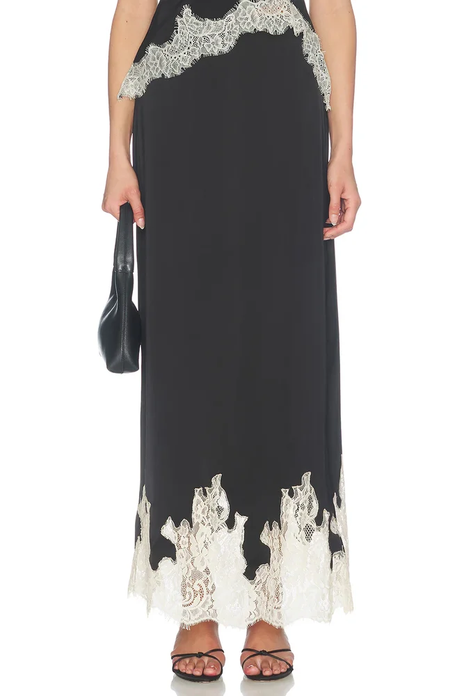 X Hannah Lizzy Shelbie Maxi Skirt