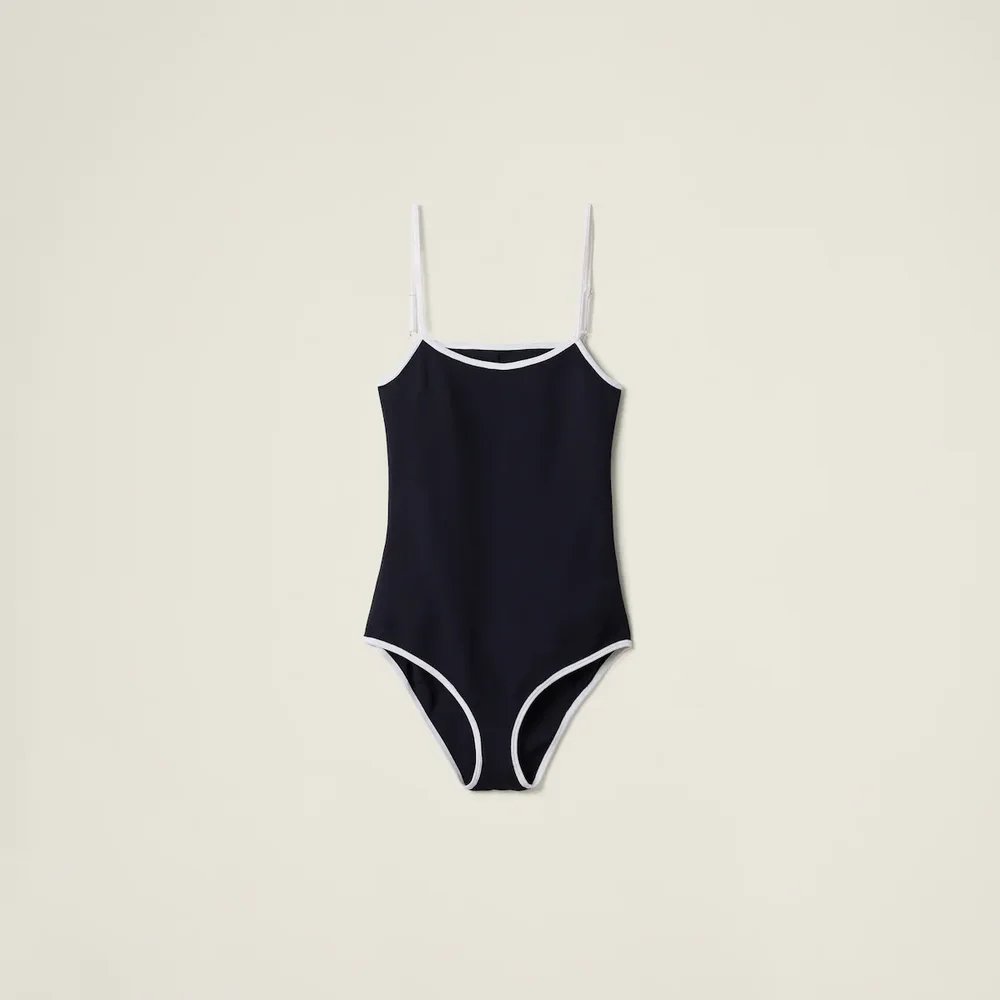 Technical knit swimsuit