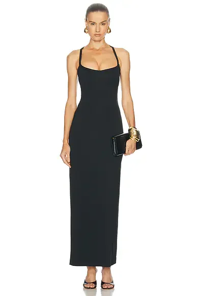 Cross Back Gown