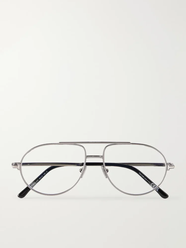 Aviator-Style Titanium Glasses