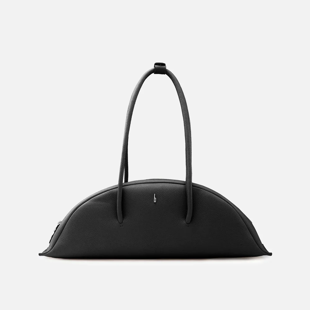 Harlow Raffia Bag Black