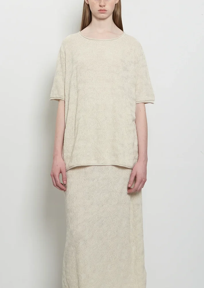 Terra Pima Cotton Knit Tee