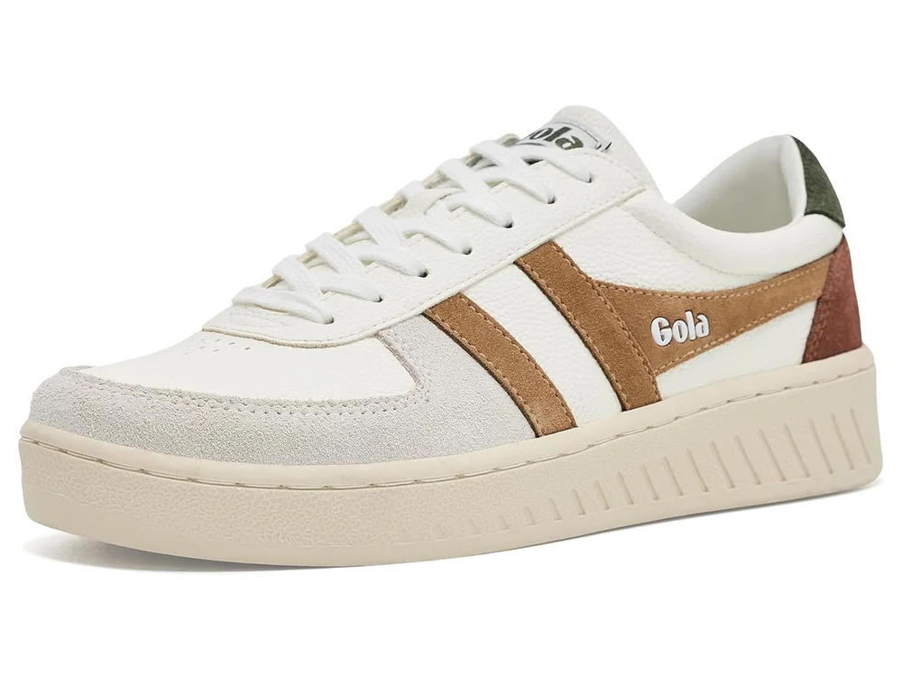 Grandslam Trident (White/Brown Sugar/Dark Khaki)